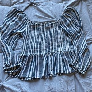 American Eagle off the shoulder blouse